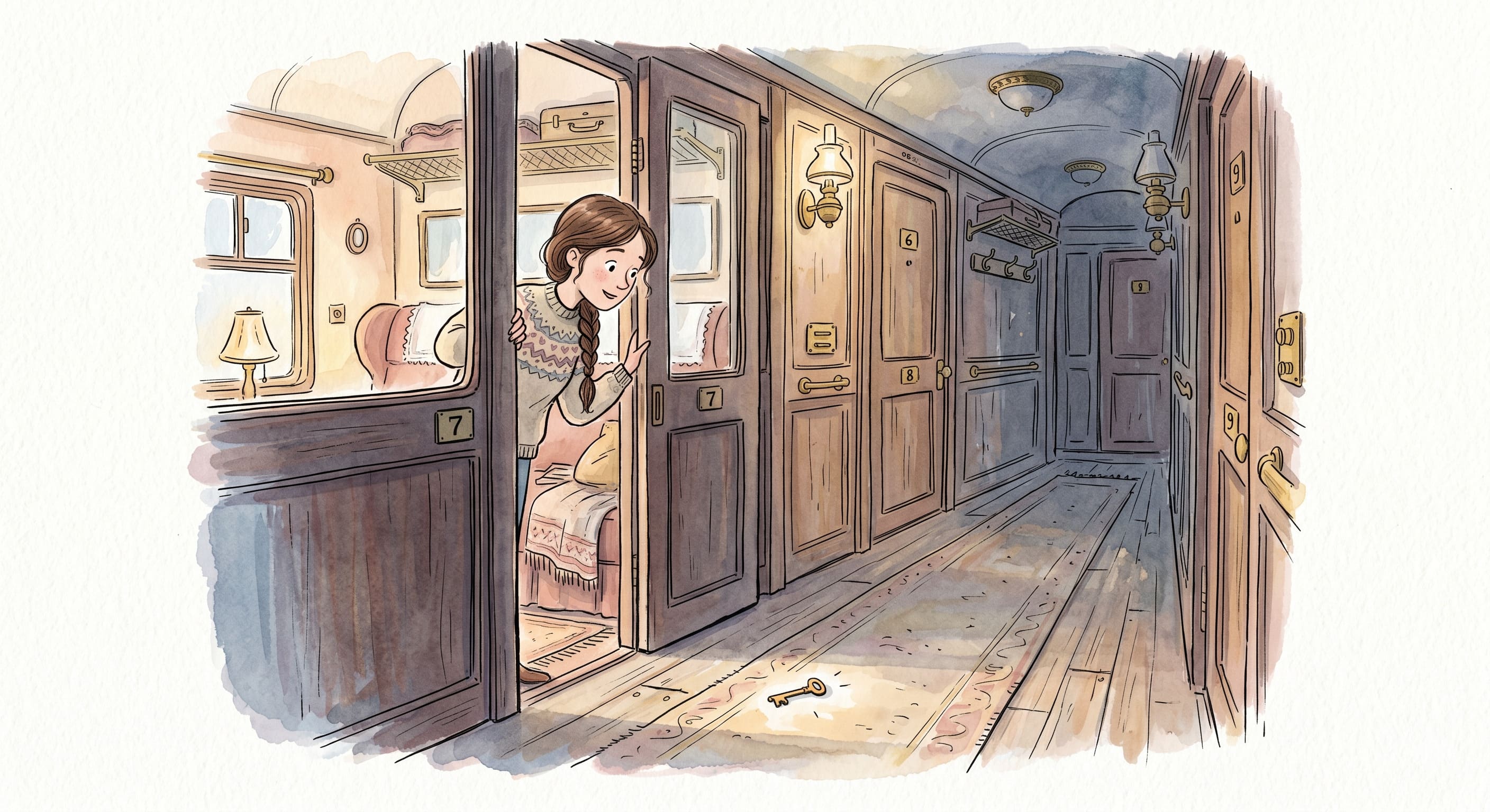 Le mystère du train de nuit (The Mystery of the Night Train) - A2 Story